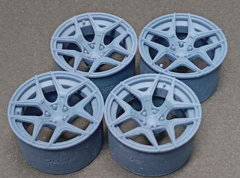 Kei Style KS-PA12 1/24 20-inch V-P TYPE wheels exclusively for the KS-CU2