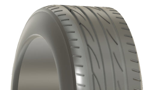 Kei Style KS-PA14 1/24 14-inch tires exclusively for the KS-CU3