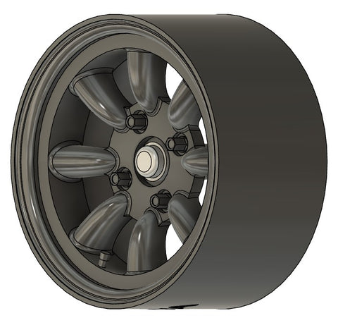 Kei Style KS-PA1 1/24 14-inch 8-spoke wheel exclusively for the KS-CU1