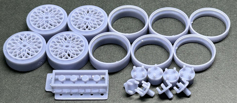 Kei Style KS-PA72 1/24 15-inch Growstar TYPE wheels