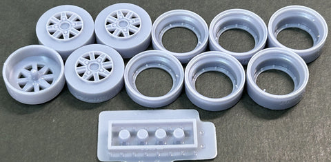 Kei Style KS-PA79 1/24 14-inch Mark III TYPE wheels, exclusively for the KS-CU13