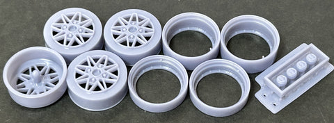 Kei Style KS-S58 1/24 15-inch E03 wheels exclusively for the KS-SP38
