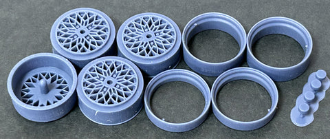 Kei Style KS-S59 1/24 15-inch G-STR wheels exclusively for the KS-SP38