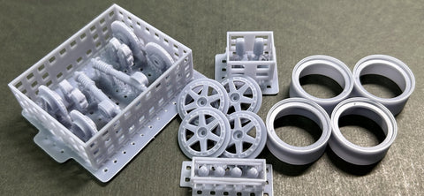 Kei Style KS-SP25 1/24 Lowering parts for Hasegawa R31 Skyline GTS-R Gr.A (for Reebok livery version)