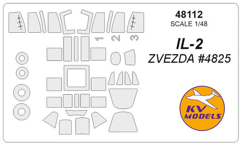 KV Models 48112 1/48 IL-2 (ZVEZDA #4825) (For ZVEZDA)