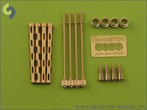MASTER AM-24-001 1/24 British Mk 2 Browning .303 caliber (7,7mm) (4pcs)