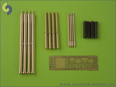 MASTER AM-24-004 1/24 Hispano Mk II 20mm cannon (4pcs) -  fit perfectly to Mosquito from Airfix