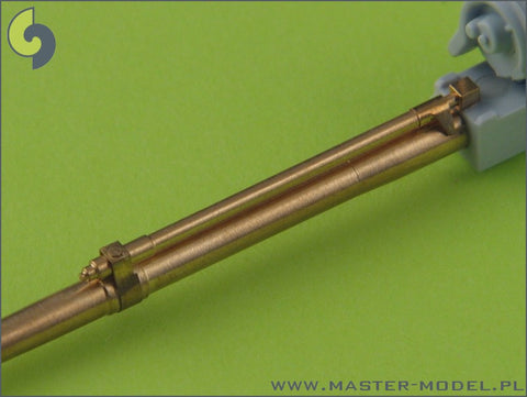 MASTER AM-24-004 1/24 Hispano Mk II 20mm cannon (4pcs) -  fit perfectly to Mosquito from Airfix