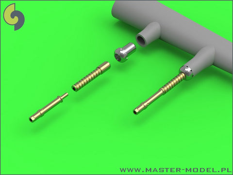 MASTER AM-24-009 1/24 Hawker Hurricane Mk IIC - Hispano Mk I 20mm cannons (with flat recoil springs)