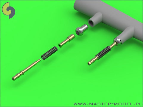 MASTER AM-24-010 1/24 Hawker Hurricane Mk IIC - Hispano Mk II 20mm cannons (with round recoil springs)