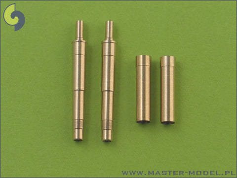MASTER AM-32-009 1/32 German aircraft machine gun MK 108 (30mm) barrels & blast tubes (2pcs)