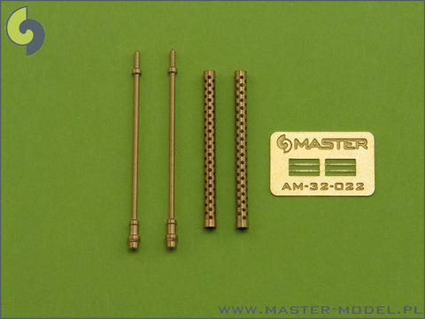 MASTER AM-32-022 1/32 Japanese Ho-103 12,7mm machine gun barrels (2pcs)