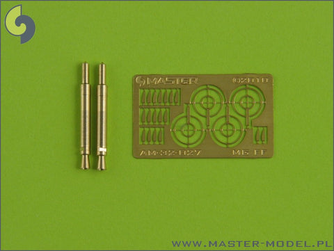 MASTER AM-32-027 1/32 German aircraft autocannon MG FF - turned barrels and etched sights (2pcs)