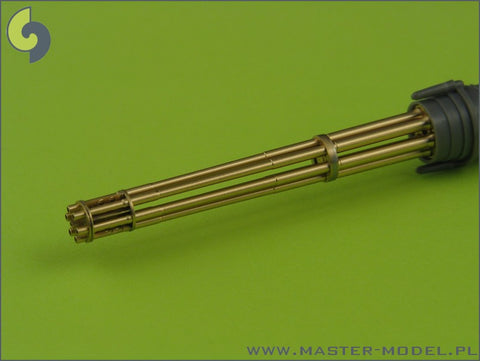 MASTER AM-32-029 1/32 M61 A1 Vulcan - Six-barrelled rotary 20mm cannon - turned barrels with etched barrel clamps