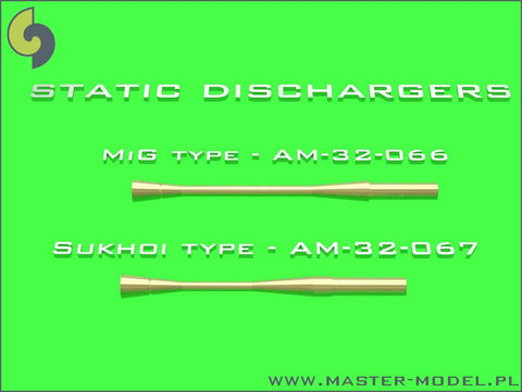 MASTER AM-32-066 1/32 Static dischargers - type used on MiG jets (14psc)