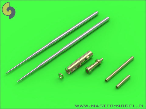 MASTER AM-32-069 1/32 MiG-17A/P/F (Fresco A, B, C) - 37mm and 23mm gun barrels set & Pitot Tubes