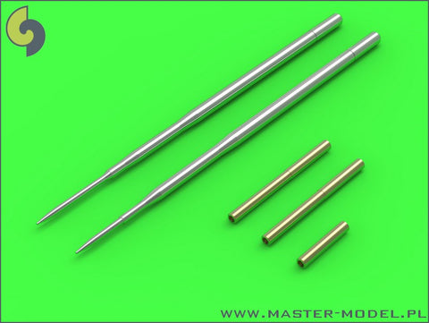 MASTER AM-32-070 1/32 MiG-17PF (Fresco D) - 23mm gun barrels set & Pitot Tubes