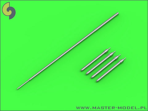 MASTER AM-32-073 1/32 MiG-19PM (FarmerE) – missle rails nose parts (4pcs) & Pitot Tube