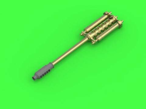 MASTER AM-32-092 1/32 AH-64 Apache - M230 Chain Gun barrel (30mm), Pitot Tubes and tail antenna (resin, PE and turned parts)