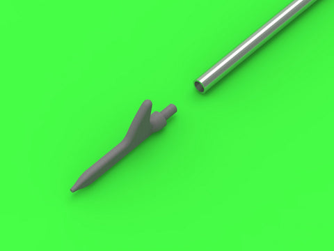 MASTER AM-32-116 1/32 US WWII Pitot Tube - "Shark-fin" type probe (1 pc) - used on P-36, P-39, P-40, P-47, A-36, B-239, T-6, B-25 and many more