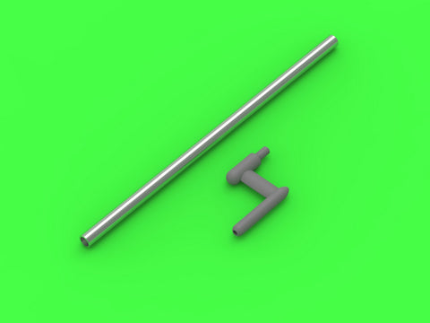 MASTER AM-32-117 1/32 US WWII Pitot Tube - "L shape" type probe (1 pc) - use on export versions of US aircrafts (e.g. P-35, P-36, P-40, T-6, B-339)