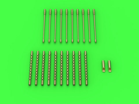 MASTER AM-32-119 1/32 B-24 Liberator - set of 10 Browning M2 aircraft .50 caliber barrels with (for Hobby Boss)