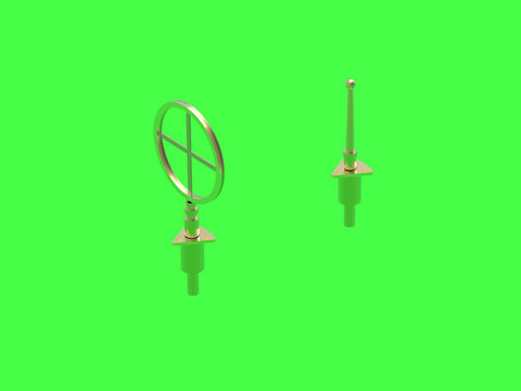 MASTER AM-32-120 1/32 PZL P.11c  - details set - wz. 33 machine gun barrels, gunsight and Venturi Tube (for IBG model)