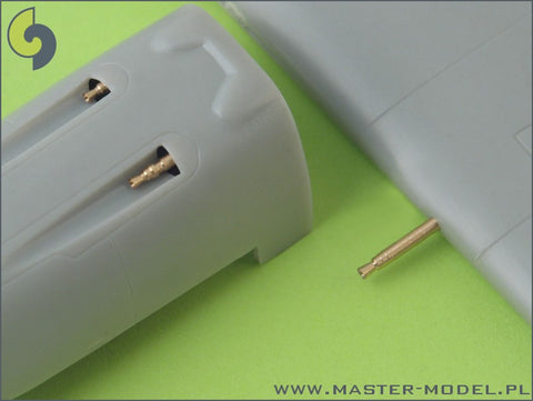 MASTER AM-48-009 1/48 Bf 109 E3 - E9, T armament set (MG 17 tips, MG FF barrels)