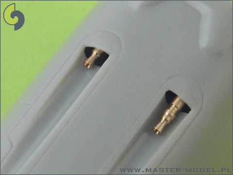 MASTER AM-48-009 1/48 Bf 109 E3 - E9, T armament set (MG 17 tips, MG FF barrels)