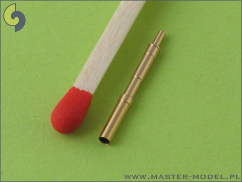 MASTER AM-48-016 1/48 German aircraft machine gun MK 108 (30mm) barrels & blast tubes (2pcs)