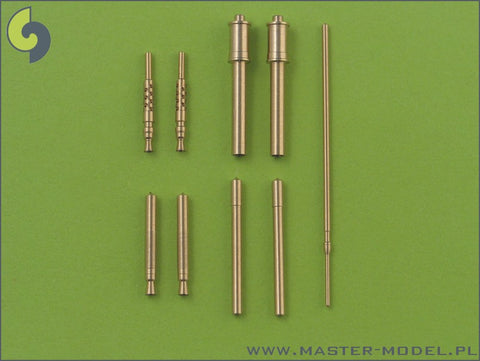 MASTER AM-48-017 1/48 Fw 190 A2 - A5 armament set (MG 17 barrel tips, MG FF barrels, MG 151 barrels in fairings) & Pitot Tube