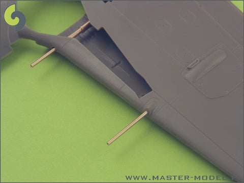 MASTER AM-48-019 1/48 Fw 190 A7, A8 armament set (MG 131 barrel tips, MG 151 barrels, MG 151 fairings) & Pitot Tube