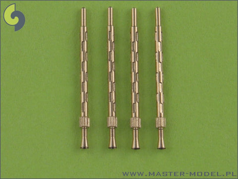 MASTER AM-48-026 1/48 British Mk 2 Browning .303 caliber (7,7mm) with flash hider (4pcs)