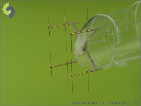MASTER AM-48-028 1/48 German radar FuG 218 "NEPTUN" (used on nightfighters Me 262, Ar 234 and other)