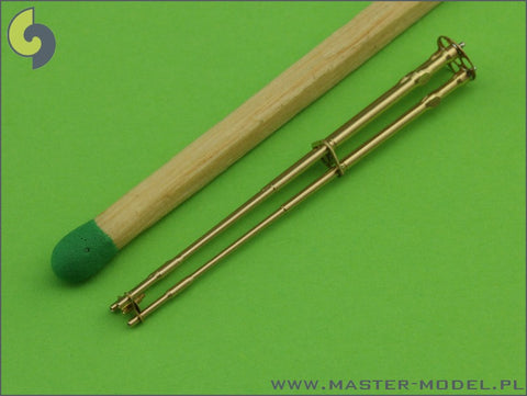 MASTER AM-48-056 1/48 M197 - Three-barrelled rotary 20mm cannon - turned barrels with etched barrel clamps - used on AH-1 Cobra