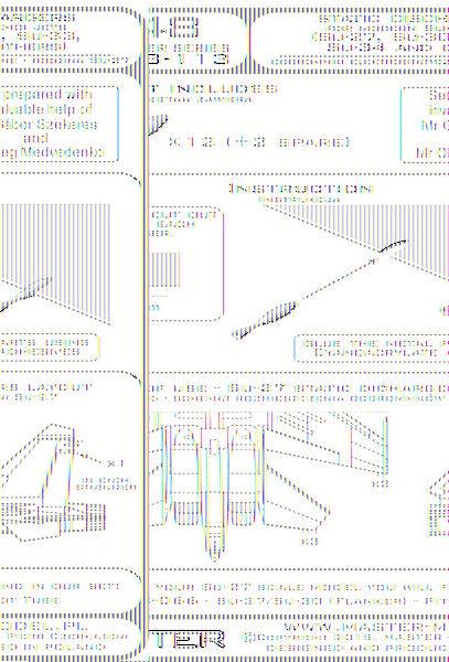 MASTER AM-48-113 1/48 Static dischargers  - type used on modern Sukhoi jets (Su-27, Su-30, Su-33, Su-34 and other)  (12pcs+2spare)