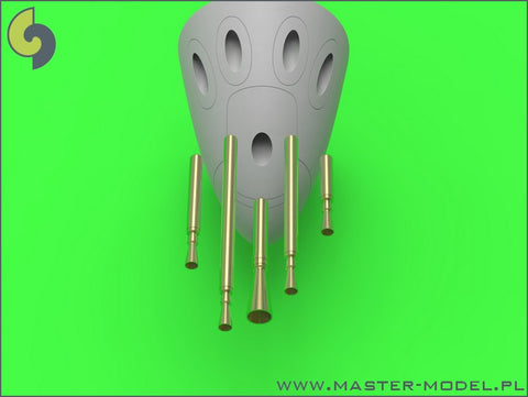 MASTER AM-48-115 1/48 P-38M Lightning - .50 cal Brownings and 20mm cannon tips with flash hiders