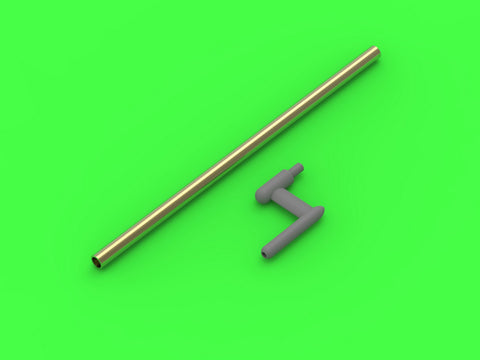 MASTER AM-48-157 1/48 US WWII Pitot Tube - "L shape" type probe (1 pc) - use on export versions of US aircrafts (e.g. P-35, P-36, P-40, T-6, B-339)