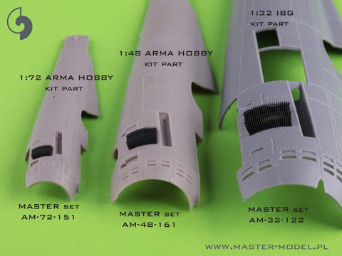 MASTER AM-48-161 1/48 PZL P11 - oil cooller