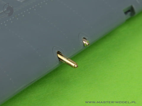 MASTER AM-48-168 1/48 F4F-3 Wildcat EARLY (pre-war) - .50 Browning gun barrels with oblong holes & early Pitot Tube
