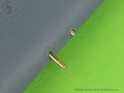 MASTER AM-48-168 1/48 F4F-3 Wildcat EARLY (pre-war) - .50 Browning gun barrels with oblong holes & early Pitot Tube