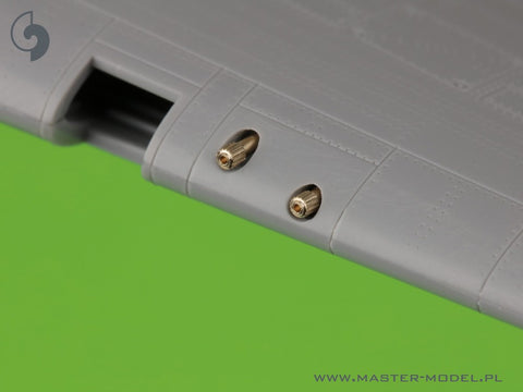 MASTER AM-48-172 1/48 Hawker Hurricane Mk.IIb - Browning .303 cal barrel tips & bead sight mount