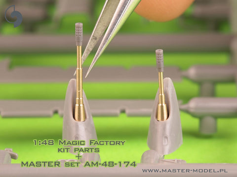 MASTER AM-48-174 1/48 A-4 Skyhawk - Colt Mk12 20mm autocannon barrels
