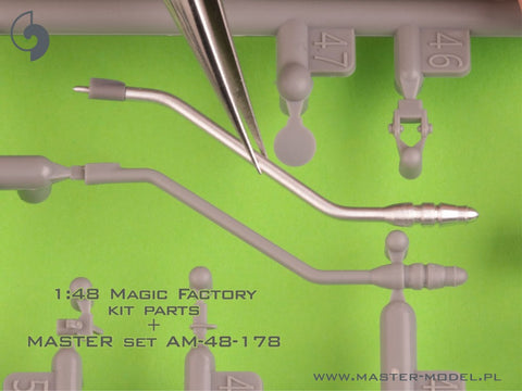 MASTER AM-48-178 1/48 A-4 Skyhawk - BENT refueling probe boom (used on versions A-4M/N, OA-4M & late A-4E/F & TA-4F/J)