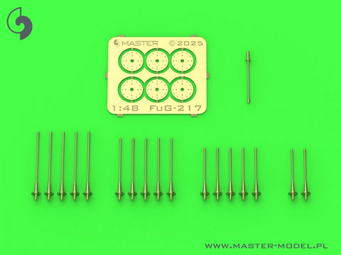 MASTER AM-48-182 1/48 Fw 190 A6-A7/R11 Nightfighter - FuG217 "Neptun" antennas