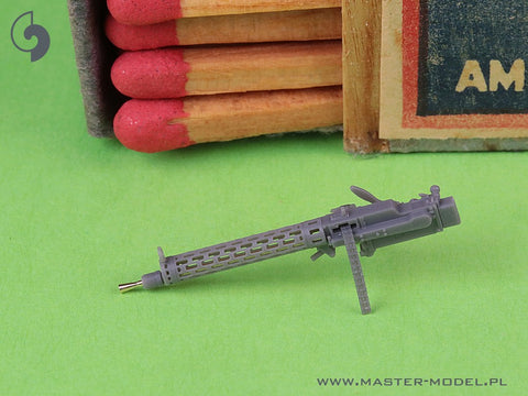 MASTER AM-48-184 1/48 German WW I machine gun Spandau LMG 08/15 (2 pcs) - with LONG charging handle - complete guns incl. 3D resin & brass parts