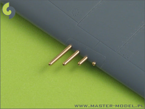 MASTER AM-72-002 1/72 P-47 Thunderbolt .50 Browning M2 barrels (8pcs)