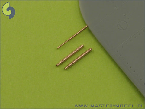 MASTER AM-72-010 1/72 Bf 109 F, G1 - G4 armament set (MG 17 tips) & Pitot Tube