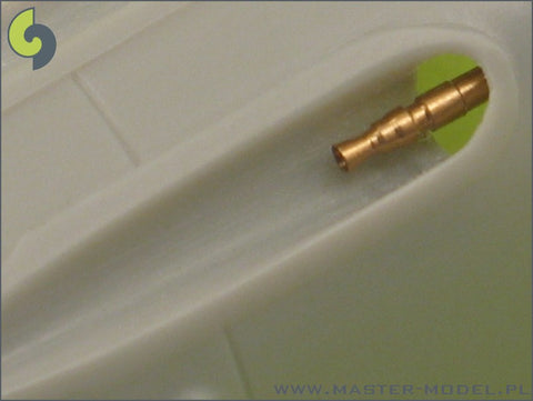 MASTER AM-72-010 1/72 Bf 109 F, G1 - G4 armament set (MG 17 tips) & Pitot Tube