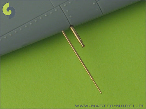 MASTER AM-72-012 1/72 Fw 190 A2 - A5 armament set (MG 17, MG FF, MG 151 barrel tips) & Pitot Tube